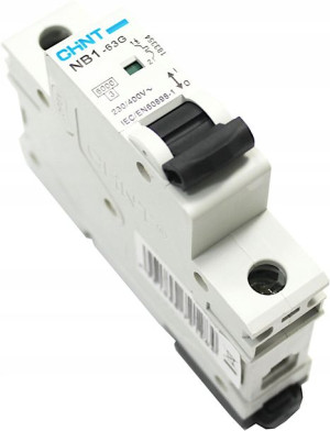 Wyłącznik Nadprądowy 1p C25 25a 6ka C183355 Chint