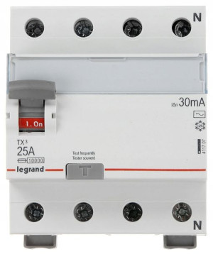 Wyłącznik Różnicowo P304 25a 4p Typ-a 30ma Legrand
