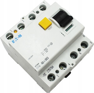 Wyłącznik Różnicowopr 40a 100ma Ac 4p Eaton