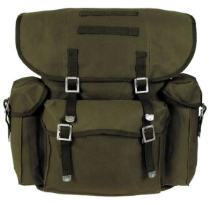 Brezentowy plecak BW olive