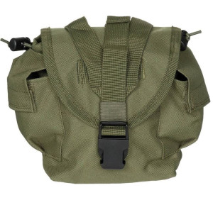 Torebka na butelkę "MOLLE" oliwkowa