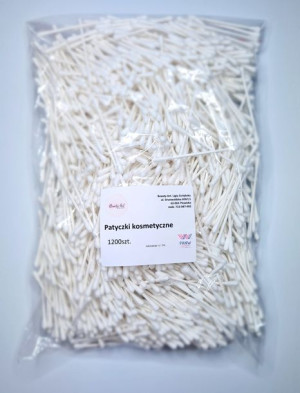 Patyczki higieniczne 1200szt. duża paczka