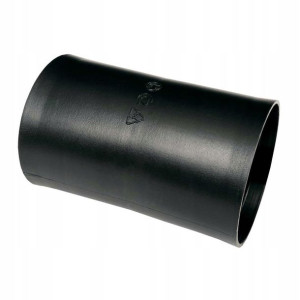 Złączka Prosta Do Peszli Rurka 40mm Czarna Elmark