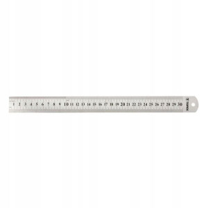 Linijka 30cm Stal Nierdzewna Topex 31c030