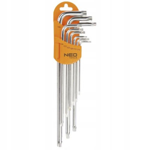 Zestaw Kluczy Torx Z Magnesem 9szt Neo Tools