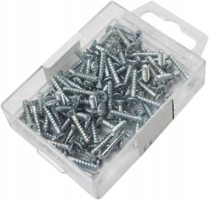 Wkręt Osprzętowy W25 Metaliczny 37086250 100szt