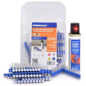 Gwoździe Do Betonu Stal 32mm 500szt Gaz Rawlplug