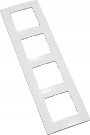 Legrand Niloe Eco Ramka 4x Poczworna Biała 665004