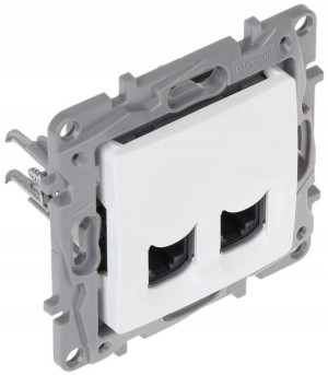 Niloe Gniazdo Podwójne Komp. Rj45 K.6 Utp 764574