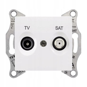 Sedna Gn Anten Tv/sat Przelot 8db Białe Sdn3401221