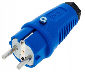 Wtyczka Sieciowa Pce Niebieska 230v Ip54 0521-bs