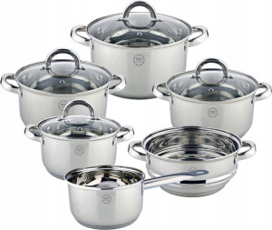 Zestaw Garnków MG Home Cucina 10 el. INDUKCJA