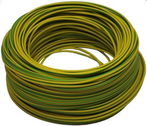 Przewód Linka Lgy 1x1,5mm Żo Kabel 450/750v 100mb