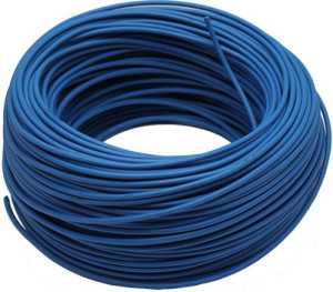 Przewód Linka Lgy 1x4mm Nieb Kabel 450/750v 100mb