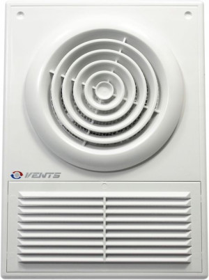 Wentylator Vents Z Pokrywą Łazienkowy 100mm Biały