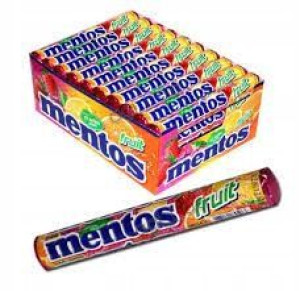 Mentos - Mentos Fruit - owocowy mix - rolka