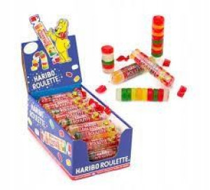Żelki Haribo Roulette drops 50szt x 25g