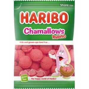 Haribo Chamallows Rubino Strawberry Pianki 175g