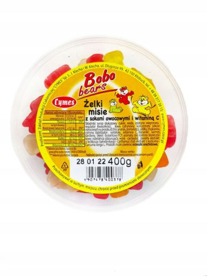 Żelki Misie Miśki Cymes 280g