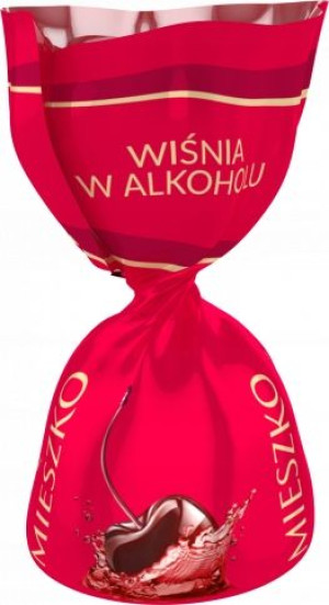 Praliny z wiśnią w alkoholu Mieszko 1kg