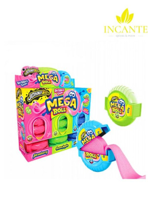 Mega roll bubble gum Johnny Bee 24 x 40 g