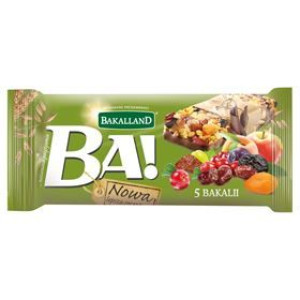 Bakalland Ba! 5 Bakalii Baton Zbożowy 40 G