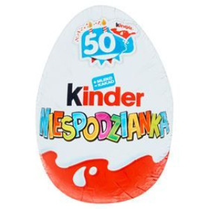 Jajko Kinder Niespodzianka 72szt