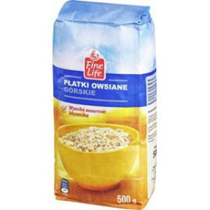 Fine Life Płatki Owsiane Górskie 500 G