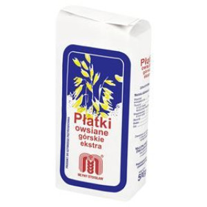 Młyny Stoisław Płatki Owsiane Górskie Ekstra 500 G