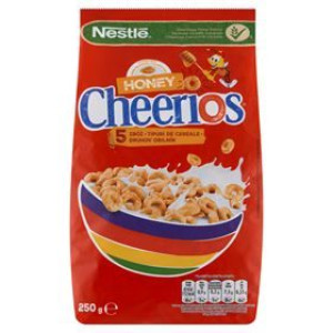 Nestle Cheerios Miodowy Płatki Śniadaniowe 250 G