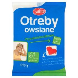 Sante Otręby Owsiane Wysokobłonnikowe Premium 200 G