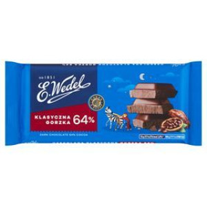 Czekolada Klasyczna Gorzka 64% 90 G