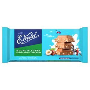 Czekolada Mleczna Z Orzechami Laskowymi 80 G