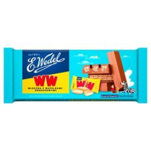 Czekolada Mleczna Z Wafelkami Orzechowymi 245 G