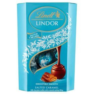 Lindt Czekoladki Lindor Salted Caramel Cornet 200 G