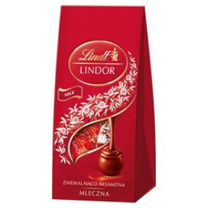Lindt Lindor Pralinki Z Czekolady Mlecznej Z Nadzieniem 100 G