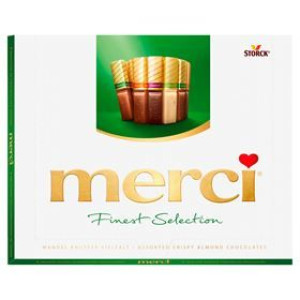 Merci Bombonierka Green 250 G 10 Sztuk