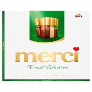 Merci Kolekcja Czekoladek Z Migdałami 250 G