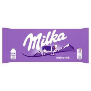 Milka Czekolada Mleczna Z Alpejskiego Mleka 100 G