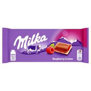 Czekolada Mleczna Z Nadzieniem O Smaku Malinowym 100 G