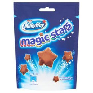 Gwiazdki Z Puszystej Mlecznej Czekolady 100 G