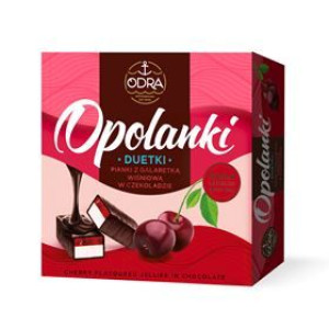 Galaretka Wiśniowa Z Pianka W Polewie Czekoladowej 400 G