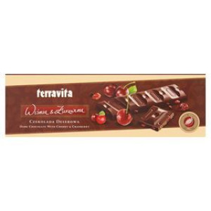 Wiśnia & Żurawina Czekolada Deserowa 225g
