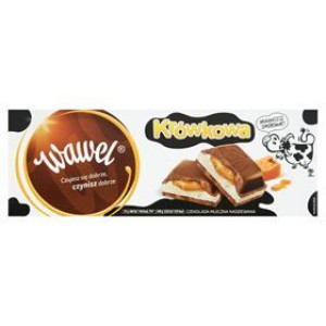 Krówkowa Czekolada Mleczna Nadziewana 270 G