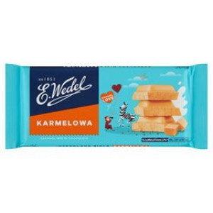 Wedel Czekolada Biała Karmelowa 80 G
