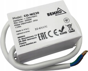Automat Zmierzchowy Led Wyłącznik Ip65 230v 2000w