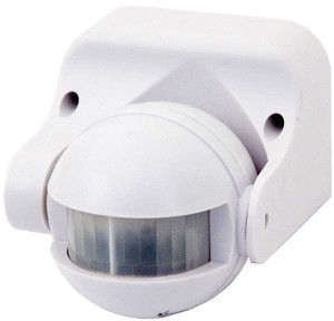 Czujnik Ruchu 180st 12m Sensor Hermetyczny Biały