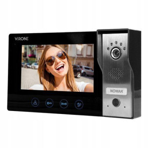 Wideodomofon Virone Vdp-51 Czarny Pluton Video