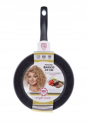 Patelnia tradycyjna MG home 24 cm non-stick