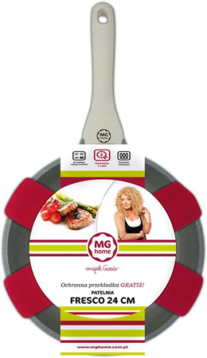 Patelnia tradycyjna MG home Fresco 24 cm non-stick